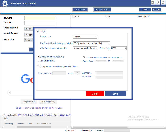 Facebook Email Extractor and Scraper - 5
