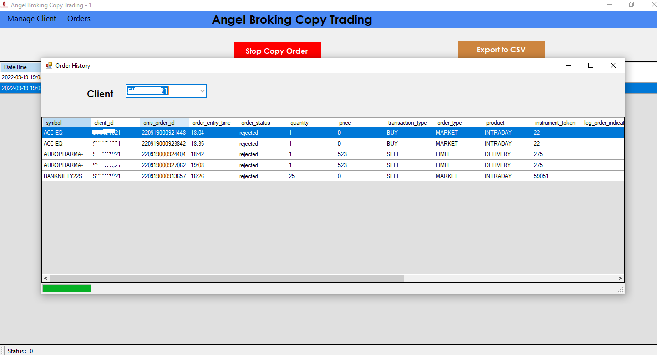 Angel Copy Trading  Software - 4